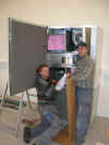 2006-03-21Ventilationsteknikerna från GREDAB  i full fart